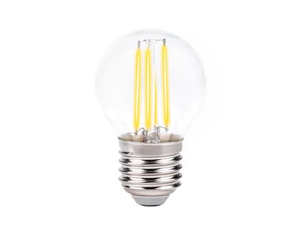 Светодиодная лампа Filament LED G45-F 6W E27 4200K (60W)