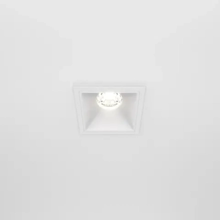 Встраиваемый светильник Альфа / Alfa LED 10 Вт 4000 К 36°, DL043-01-10W4K-SQ-W. TM Maytoni