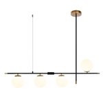 Люстра на штанге Arte Lamp ARKAB A2225SP-4BK, 4хE14