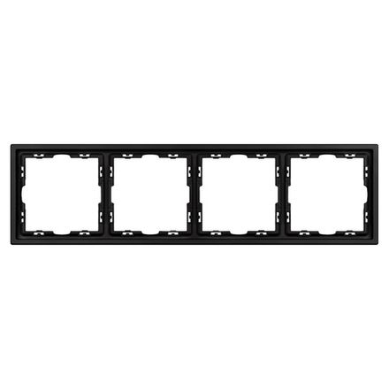 Рамка пластиковая FRM-NOBE-SFPL-4-BK (Arlight, -)