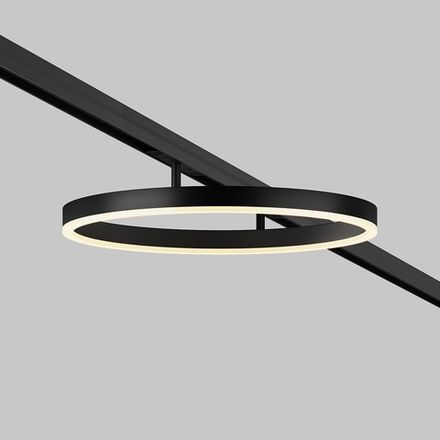 Трековый светильник Rim Exility 3000K 24Вт 120°, TR227-2-24W3K-B. TM Maytoni