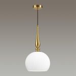 4766/1 PENDANT ODL21 491 белый/бронзовый Подвес E27 60W RUNGA