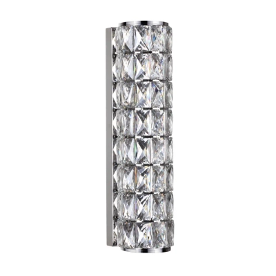 4927/8WL L-VISION ODL24 583 хром/металл/хрусталь Настенный светильник LED 8W 4000K 463Лм PANTA