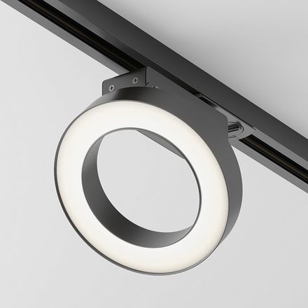 Трековый светильник Rim Unity 3000K 12Вт 110°, TR044-1-12W3K-B. TM Maytoni