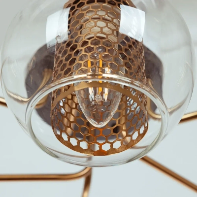 Потолочная люстра Arte Lamp MANCHESTER A7045PL-6BK, 6хE14