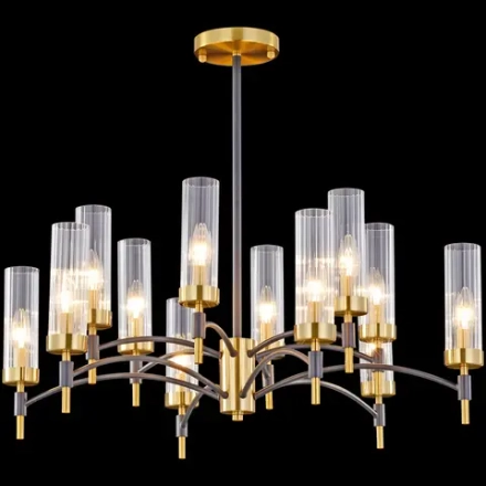 IL5177-6+6PLS-29 BRASS TUBO светильник потолочный ILLUMICO, E14х12