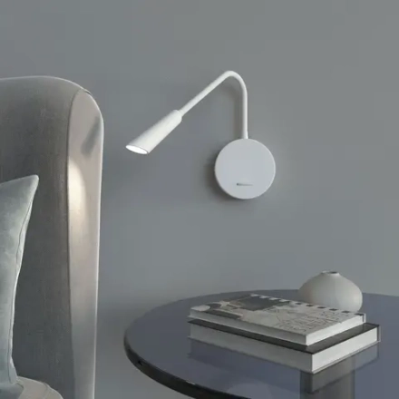 Светильник настенный светодиодный Stem с USB-портом и выключателем 40120/LED белый