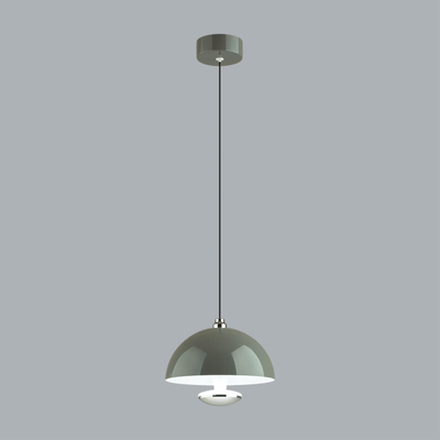6569/6L LEDIO LN25 318 белый/серый, хром/металл, акрил/ Подвес 3000-6000K LED 6W 220V GLOBE