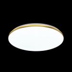 3043/DL TAN SN 214 Светильник пластик/белый/золотистый LED 48Вт 3000-6500К D385 IP43 пульт ДУ/ LampSmart LASSA