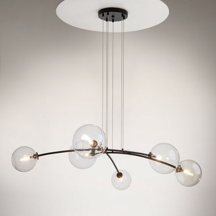 Подвесной светильник Mood G4х6, MOD172PL-06B. TM Maytoni