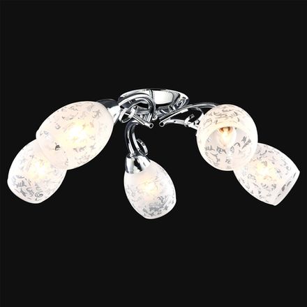 Люстра Универсал 1-9955-5-CR+BK E14 уценка