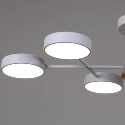 03335-0.3-06 WH+WOOD светильник потолочный