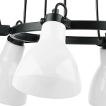 761160 Люстра ACROBATA 6х40W E14 ЧЕРНЫЙ/БЕЛЫЙ Lightstar