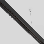 Коннектор прямой Exility накладной черный, TRA034C-21B. TM Maytoni