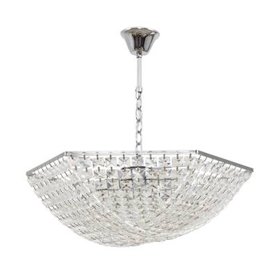 8377/5 NEOCLASSI LN хром/прозрачный, металл/хрусталь Люстра подвесная E27 5*60W 220V AMALIA