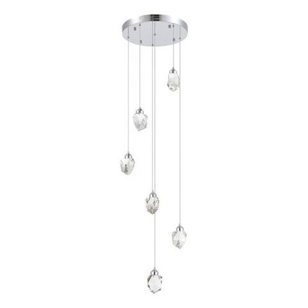 SL6114.103.06 Светильник подвесной ST-Luce Хром/Прозрачный LED 6*3W 3000K