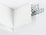 Коннектор угловой для накладного шинопровода Magnetic GL3369 WH белый 85*85*H53.7