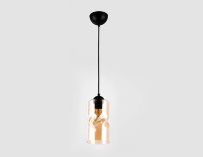 Подвесной светильник TR3555 BK/TI черный/янтарь E27 max 40W D110*1200