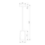 Подвесной светильник 50246/1 LED/ хром, LED