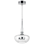804400 Люстра ASTRA LED 12W 600LM ХРОМ/ПРОЗРАЧНЫЙ 3000K Lightstar