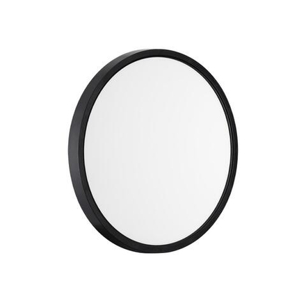 7660/24L MITRA LED SN 554 Светильник пластик/белый/черный LED 24Вт 3000/4000K D300 IP40 ALFA BLACK