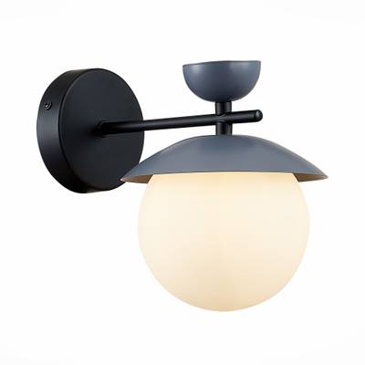 SLE220201-01 Бра Черный, Серый/Белый G9 1*5W