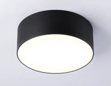 Светильник светодиодный потолочный FV5513 BK черный LED 15W 3000K D120*58 (Без ПДУ)