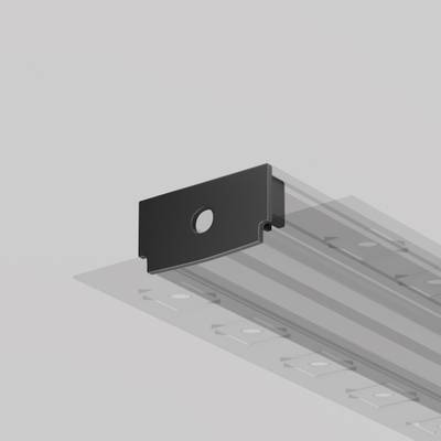 Комплект заглушек (для профиля 61×14) 2 шт., ALM-6114-B-EC 642013. TM Maytoni