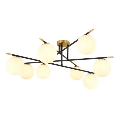 Потолочная люстра Arte Lamp ALCOR A2224PL-8BK, 8хE14