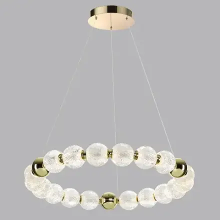 5008/60L L-VISION ODL24 571 золотой/металл/акрил Люстра LED 60W 4000K 5058лм CRYSTAL