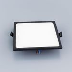 Citilux Омега CLD50K152 LED Встраиваемый светильник с диммером Чёрный