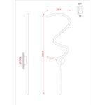 Декоративная подсветка Arte Lamp NOEMI A2099AP-24GO, 1хLED