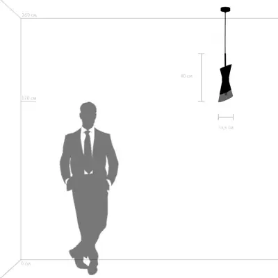 817012 Люстра STRATO 1х40W E14 ЗОЛОТО Lightstar