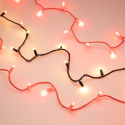 Светодиодная гирлянда ARD-STRING-CLASSIC-10000-BLACK-100LED-MILK-STD Warm (230V, 7W) (Ardecoled, IP65)