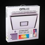 Citilux Старлайт Смарт CL703AK51G Умная люстра Матовый Хром