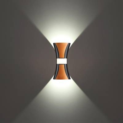 358936 STREET NT22 370 черный/золото Светильник ландшафтный светодиодный IP54 LED 4000К 12W 85-265V CALLE