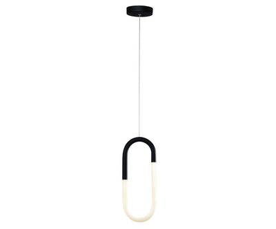 08271,19(3000K) Подвес Канто черный d14 h200 (высота корпуса светильника h34) Led 12W (3000K)