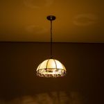 Citilux Шербург-2 CL440231 Люстра витражная подвесная Бронза