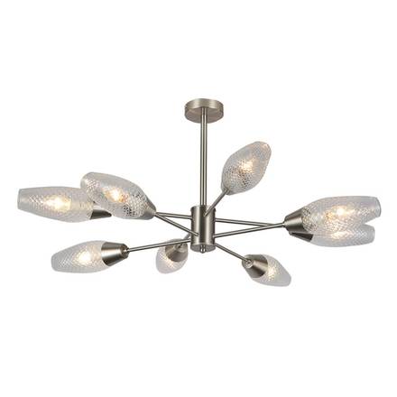 Светильник на штанге Escada 10165/8PL E14*60W Nickel