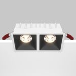 Встраиваемый светильник Alfa LED 3000K 2x15Вт 36° Dim Triac, DL043-02-15W3K-D-SQ-WB. TM Maytoni