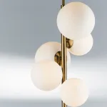 815053 Люстра CROCO 5х40W E14 ЛАТУНЬ Lightstar