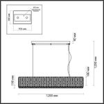 4927/48L L-VISION ODL24 483 хром/металл/хрусталь Люстра LED 48W 4000K 2452Лм PANTA