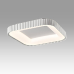 7767/56L AVRA LED SN 578 Светильник металл/белый LED (56Вт+14Вт) 3000-6000K 500х500 IP43 пульт ДУ+подсветка SHARMEL