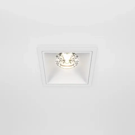 Встраиваемый светильник Альфа / Alfa LED 15 Вт 3000 К 36°, DL043-01-15W3K-SQ-W. TM Maytoni