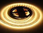 Светодиодная лента GS3301 2835 240Led/ 18W m/ 24V IP20 3000K/ 5000*10*1.2mm/ кратность резки 25mm (2 конт.)