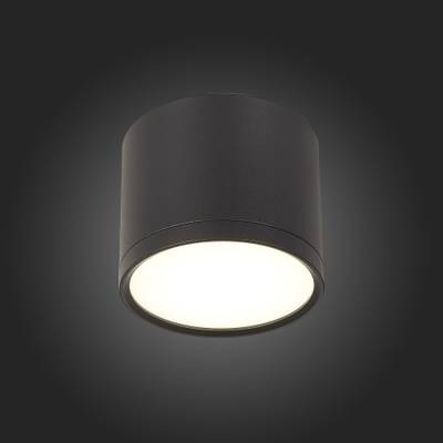 ST113.442.09 Светильник потолочный Черный LED 1*9W 4000K 702Lm Ra&gt;80 120° IP20 D88xH75 170-240V