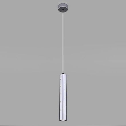 Подвесной светодиодный светильник Bong 12W 4200K хром 50214/1 LED хром