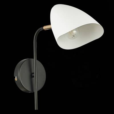 SLE103601-01 Бра Черный, Золотой/Белый E14 1*40W