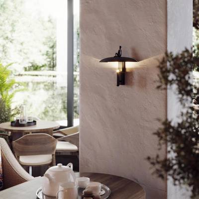 7024/7WL HIGHTECH ODL25 677 Настенный светильник металл/металл/полирезин IP20 поворотн спот LED 7W 145° 3000K 220V SHADOW