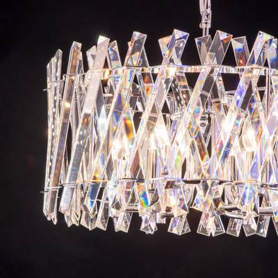 Citilux Ингвар CL334261 Люстра подвесная хрустальная Хром